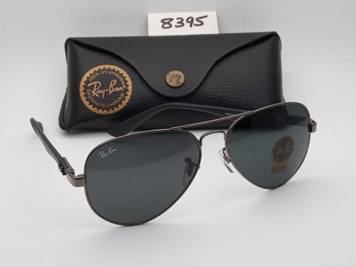 RB New Stylish Black & Black 3517 Oval Trendy Hot Favorite Vintage Master Pcs Sunglass For Unisex.
