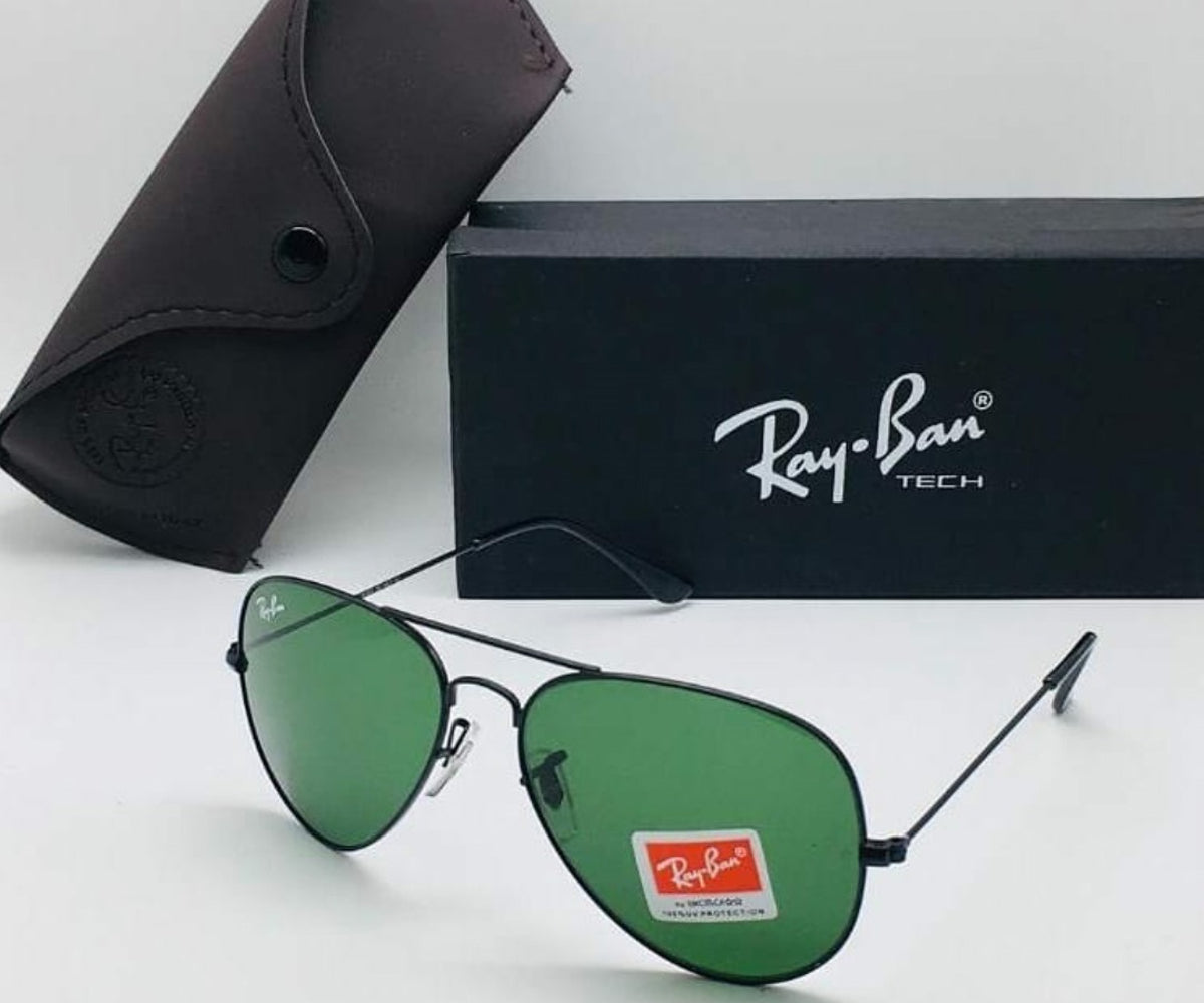 RB Ray-Ban New Design Green & Black 3026 Master Pcs Sunglasses For Unisex.