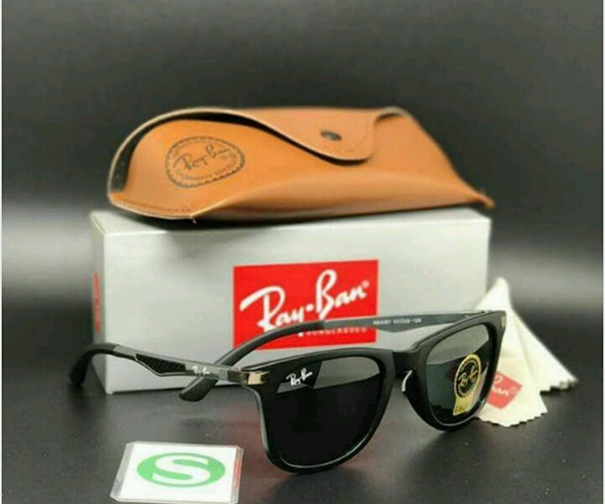 Ray-Ban RB Stylish Square Black 4287 Master Pcs Sunglasses For Men