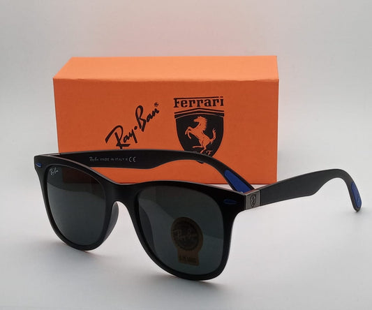 Ray-Ban New Arrival Fancy Black & Black Square 4195 Master Pcs Sunglasses For Men.
