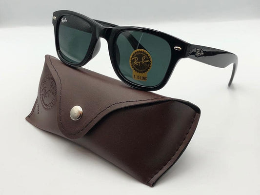RB New Stylish Aqua Black Glass 2140 Wayfarer Style Master Pcs Sunglass For Unisex