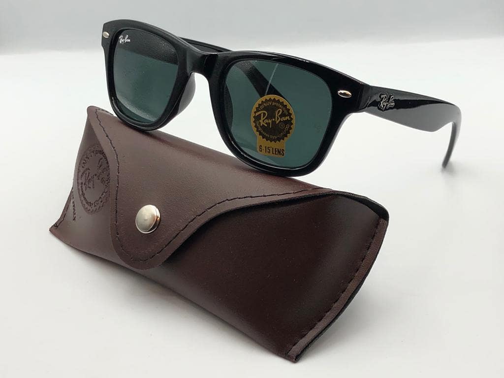 RB (Ray-Ban) New Stylish Black 2140 Wayfarer Style Master Pcs Sunglass For Unisex