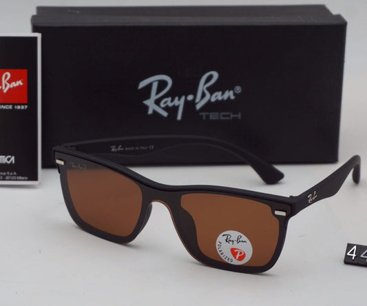 Ray-Ban (RB) New Square Design Brown & Black 650 Wayfarer Master Pcs Sunglasses For Unisex
