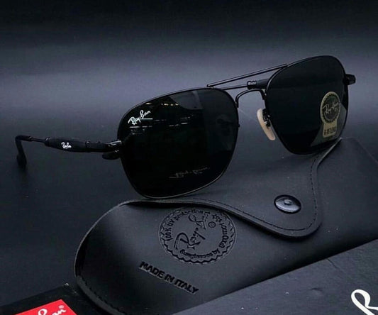 Ray-Ban New Stylish Black & Black 1208 Wayfarer Sunglass For Unisex