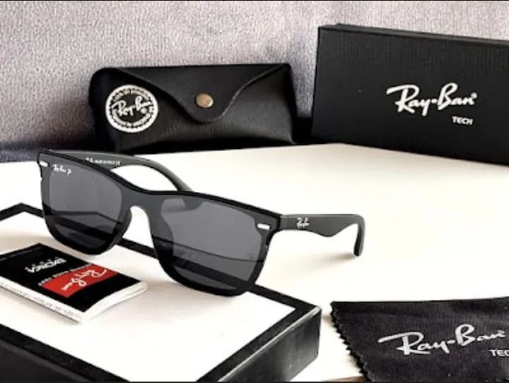 Ray-Ban (RB) New Fashion Square Design  Black 650 Model Master Pcs Sunglasses For Men