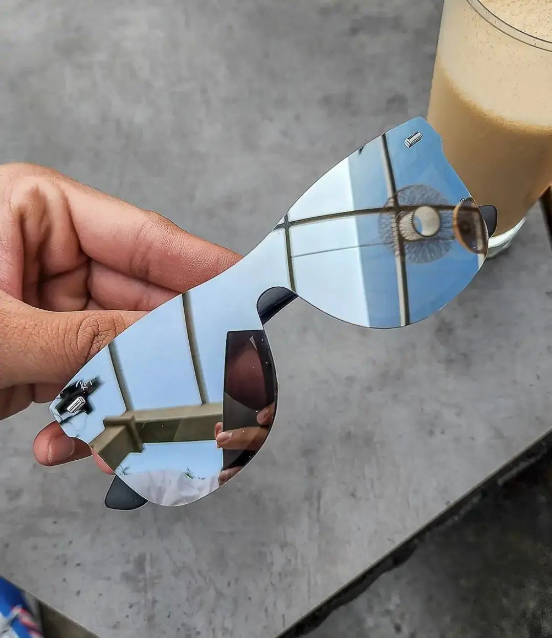 Ray-Ban RB New Stylish Square Silver & Silver 650 Mens Polarized Sunglasses.